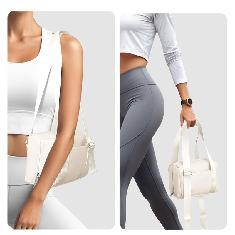 Mini Gym Bag for Women Girls 5.7L Small Gym Tote Bag with Travel Duffle Bag Cute Workout Sport Bags Travel Duffle Lightweight Travel