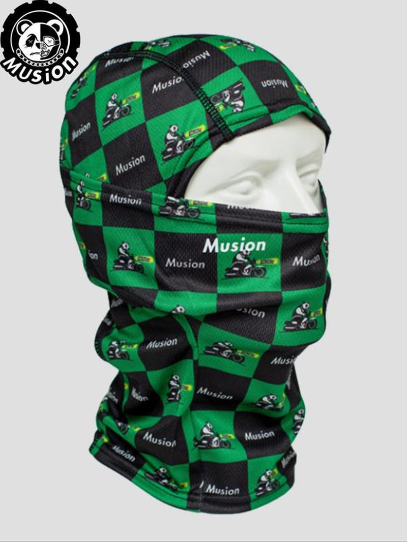Hollow Out Full Face Mask, Breathable Face Cover, High Elasticity Face Mask for Motorcycle Bicycle, Sports & Outdoor Clothing Accessories, Full Balaclava