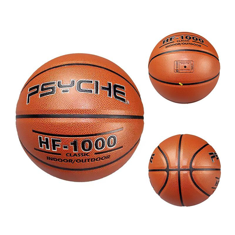PSYCHE Basketball Leather Size 7 Basketball Original Classic 29.5" Indoor Outdoor Basketball Ball Games