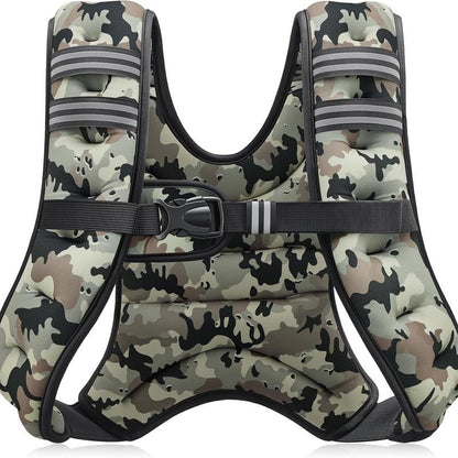 【Fashion Week】Zelus Weighted Vests-Adjustable 6/8/12/16/20/25/30Lb Workout Gear, Fitness Equipment, Gym Outfits with Reflective Stripes for Weight&Strength Training, Walking,Running,Rucking,Jogging|Exercise Motivation,Weighted Vest Benefits, Fallfreshness