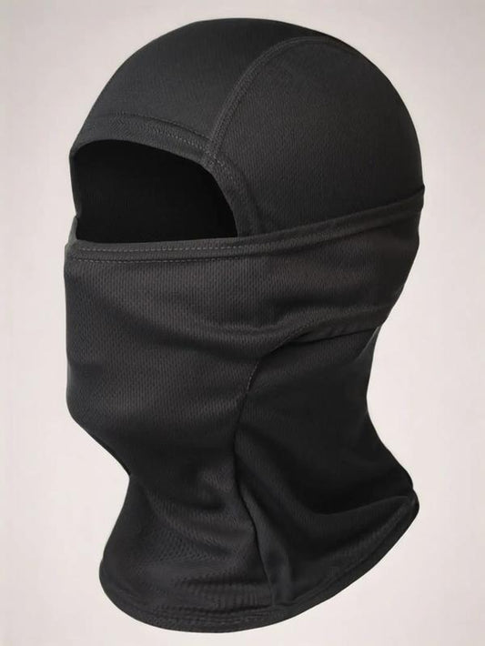 Hollow Out Full Face Mask, Breathable Face Cover, High Elasticity Face Mask for Motorcycle Bicycle, Sports & Outdoor Clothing Accessories, Full Balaclava