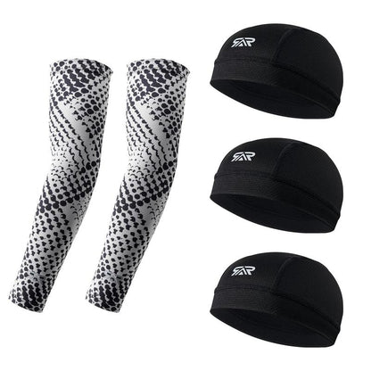 Cycling Baseball Caps, Protection Sports Cycling Cap, Hiking Hat, Breathable Sweat-Absorbent Helmet Liner, Summer Sports Cap for Men & Women, Adjustable Sunscreen Hat, Fitted Hats