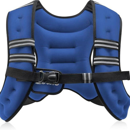 【Fashion Week】Zelus Weighted Vests-Adjustable 6/8/12/16/20/25/30Lb Workout Gear, Fitness Equipment, Gym Outfits with Reflective Stripes for Weight&Strength Training, Walking,Running,Rucking,Jogging|Exercise Motivation,Weighted Vest Benefits, Fallfreshness