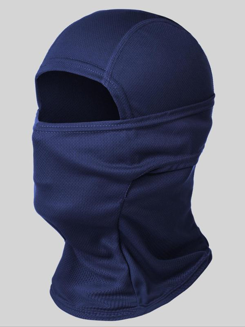 Hollow Out Full Face Mask, Breathable Face Cover, High Elasticity Face Mask for Motorcycle Bicycle, Sports & Outdoor Clothing Accessories, Full Balaclava