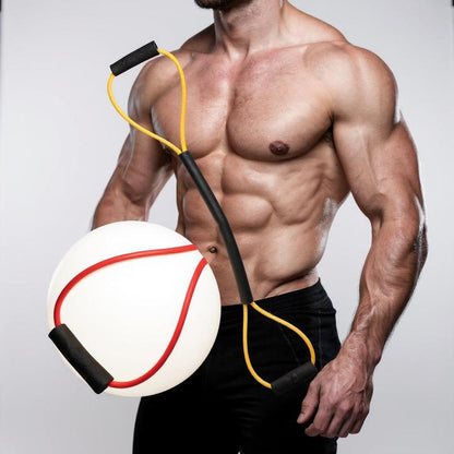 Shadow Boxing Resistance Band - Fast Punches & Power - Boxing Training Gear - Full-Body Cardio Training - Ultra Portable & Lightweight - 15 Lb to 35 Lb Options - Home Gym Workout Kit
