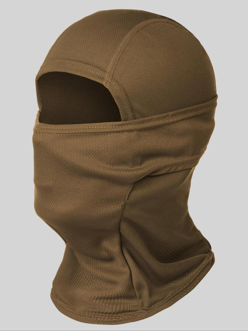 Hollow Out Full Face Mask, Breathable Face Cover, High Elasticity Face Mask for Motorcycle Bicycle, Sports & Outdoor Clothing Accessories, Full Balaclava