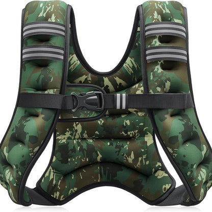 【Fashion Week】Zelus Weighted Vests-Adjustable 6/8/12/16/20/25/30Lb Workout Gear, Fitness Equipment, Gym Outfits with Reflective Stripes for Weight&Strength Training, Walking,Running,Rucking,Jogging|Exercise Motivation,Weighted Vest Benefits, Fallfreshness