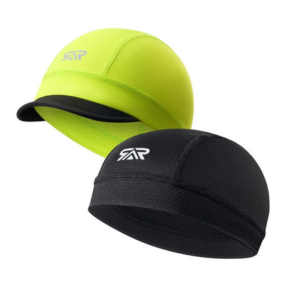 Cycling Baseball Caps, Protection Sports Cycling Cap, Hiking Hat, Breathable Sweat-Absorbent Helmet Liner, Summer Sports Cap for Men & Women, Adjustable Sunscreen Hat, Fitted Hats