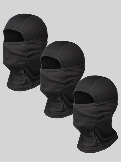 Hollow Out Full Face Mask, Breathable Face Cover, High Elasticity Face Mask for Motorcycle Bicycle, Sports & Outdoor Clothing Accessories, Full Balaclava