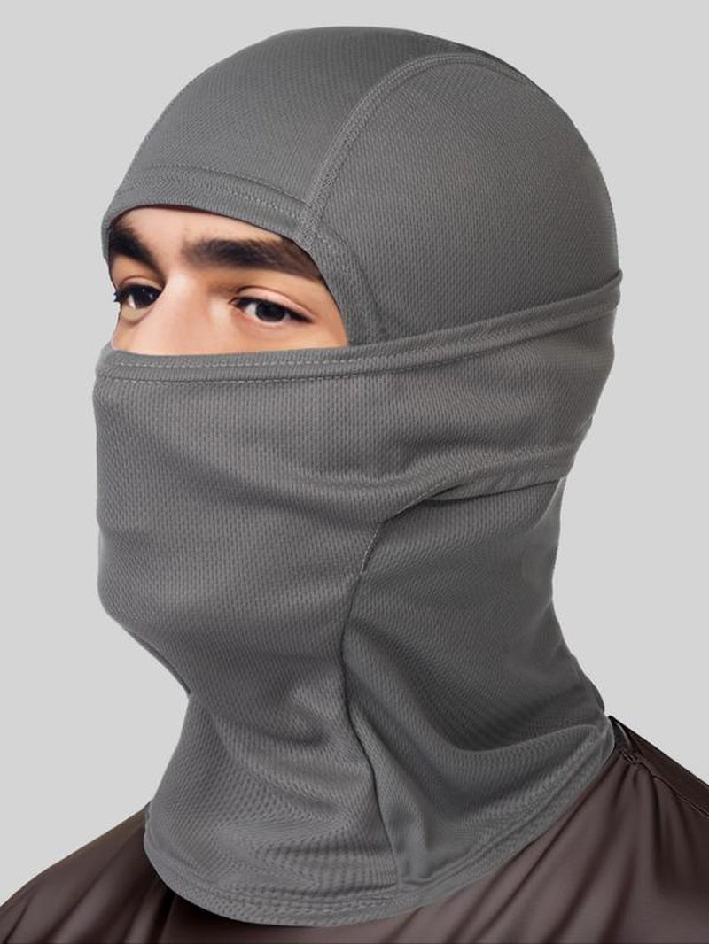 Hollow Out Full Face Mask, Breathable Face Cover, High Elasticity Face Mask for Motorcycle Bicycle, Sports & Outdoor Clothing Accessories, Full Balaclava