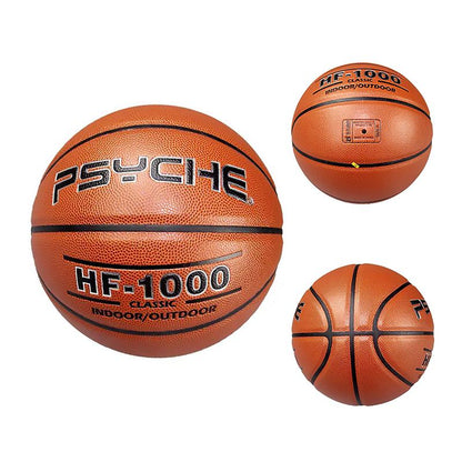 PSYCHE Basketball Leather Size 7 Basketball Original Classic 29.5" Indoor Outdoor Basketball Ball Games